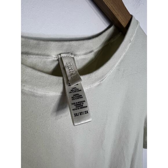 Skims Jersey Cotton Shirt Size 3X in Bone color - Picture 5 of 5